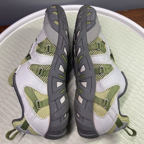 Merrell Waterpro Z-Rap Junior-kids Hiking‎ Shoes Olive Green/Gray Size 5US - Picture 8 of 11